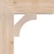 Ekena Millwork Westlake Block Smooth Bracket, Douglas Fir, 3 1/2"W x 14"D x 14"H BKT04X14X14WTL05SDF - alternate 2